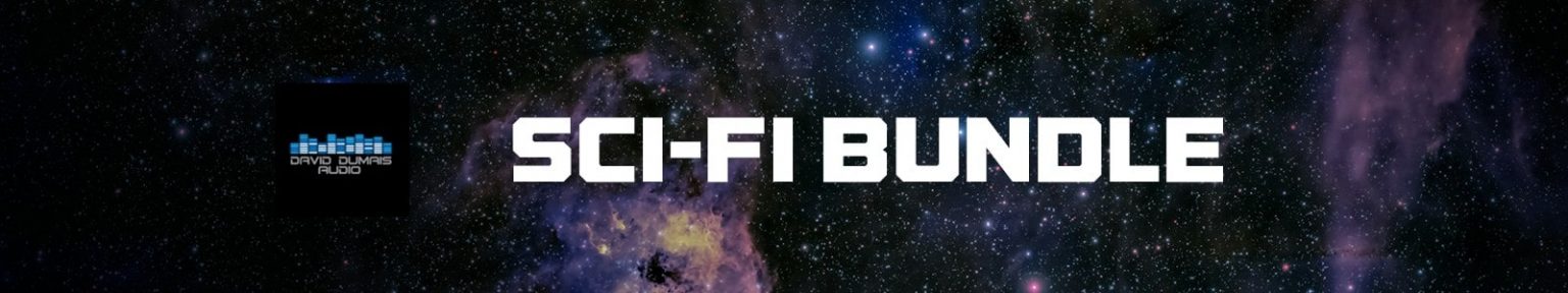 David Dumais「Sci-Fi SFX Bundle」高音質4,000種類以上・13GB超の圧倒的サウンドボリューム!武器音・UI・ロボ・メカ・クリーチャー効果音を網羅した、SFゲームや映像制作の完成度を一気に高める高品質サウンド集|DTMプラグインセール