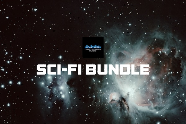David Dumais「Sci-Fi SFX Bundle」高音質4,000種類以上・13GB超の圧倒的サウンドボリューム!武器音・UI・ロボ・メカ・クリーチャー効果音を網羅した、SFゲームや映像制作の完成度を一気に高める高品質サウンド集|DTMプラグインセール