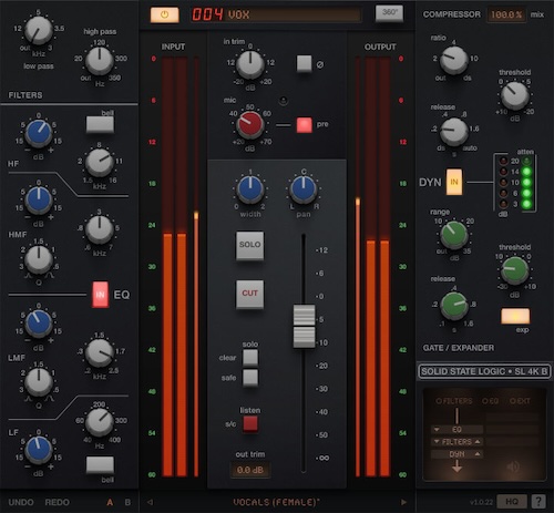 Solid State Logic「SSL 4K B」SSLの原点にして最高峰!SL 4000 Bの音を完全再現した、ドラム、ベース、ボーカルが別物のように生まれ変わるチャンネルストリップ|DTMプラグインセール