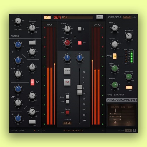 Solid State Logic「SSL 4K B」SSLの原点にして最高峰!SL 4000 Bの音を完全再現した、ドラム、ベース、ボーカルが別物のように生まれ変わるチャンネルストリップ|DTMプラグインセール