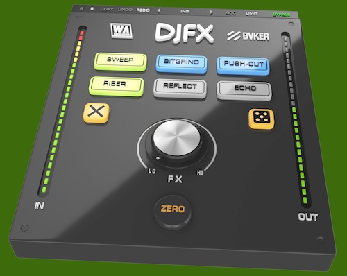 W. A. Production「DJFX」6種類のエフェクトを1つのノブで自在に操れる！A/B比較・Undo・ランダマイズまで完備した、直感操作と創造性を両立するマルチエフェクトプラグイン｜DTMプラグインセール