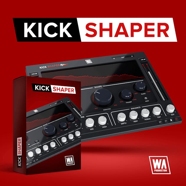 W. A. Production「KickShaper」の使い方：埋もれないキックドラムへ仕上げる｜DTMプラグインセール