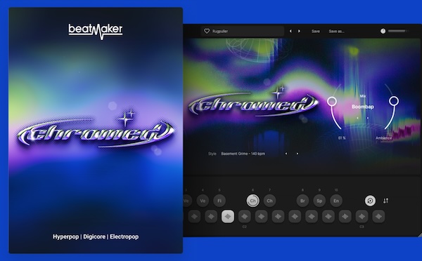 UJAM「Beatmaker CHROMED」誰でも一瞬でHyperpop級の爆裂ビートが作れる!グリッチ、ノイズ、崩壊寸前の音、それでも美しい…爆速で異常音を鳴らす、未来系グリッチポップ製造機|DTMプラグインセール