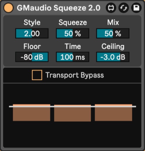 GMaudio「Squeeze 2.0」ノイズを持ち上げず“音だけ”を押し出す!“音の細部”を極限まで引き出し、透明感と音圧を同時に実現する次世代アップワードコンプレッサー|DTMプラグインセール