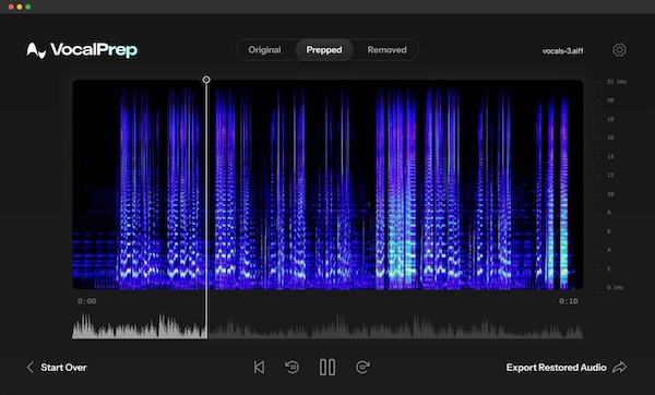 Antares「Vocal Prep」録音環境に縛られない時代の到来!ワンクリックAI処理で『ホテルの部屋・楽屋・移動中』の録音が瞬時にプロスタジオ品質に変貌する次世代ボーカル処理ツール|DTMプラグインセール