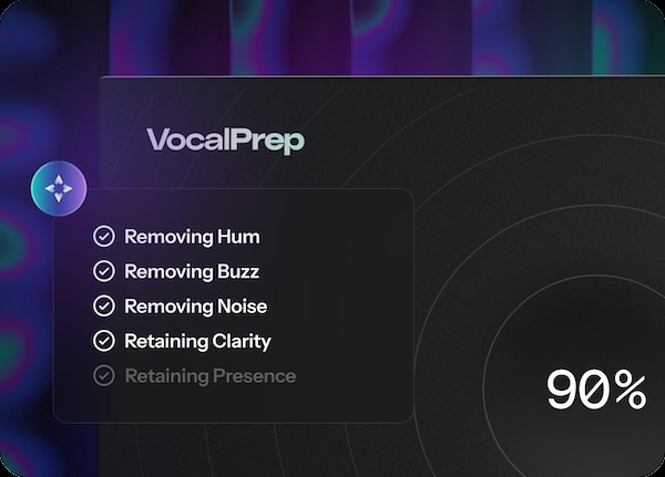 Antares「Vocal Prep」録音環境に縛られない時代の到来!ワンクリックAI処理で『ホテルの部屋・楽屋・移動中』の録音が瞬時にプロスタジオ品質に変貌する次世代ボーカル処理ツール|DTMプラグインセール