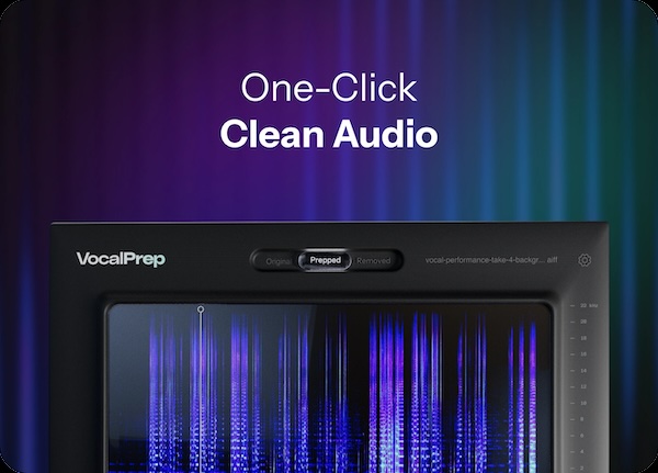 Antares「Vocal Prep」録音環境に縛られない時代の到来!ワンクリックAI処理で『ホテルの部屋・楽屋・移動中』の録音が瞬時にプロスタジオ品質に変貌する次世代ボーカル処理ツール|DTMプラグインセール