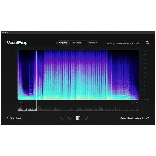 Antares「Vocal Prep」録音環境に縛られない時代の到来!ワンクリックAI処理で『ホテルの部屋・楽屋・移動中』の録音が瞬時にプロスタジオ品質に変貌する次世代ボーカル処理ツール|DTMプラグインセール