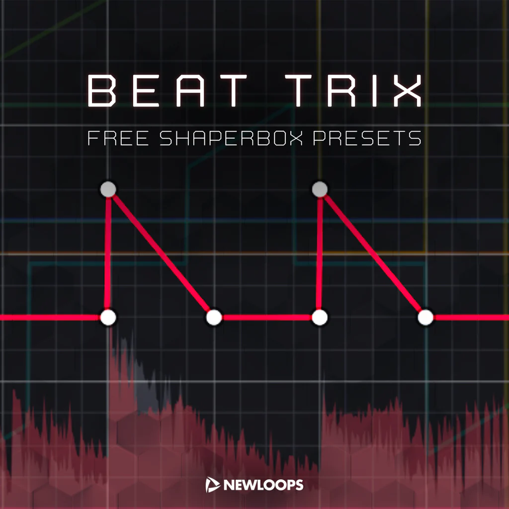 New Loops「Beat Trix」ドラムビートを自在にひねる・ねじる・壊す!ShaperBox 3の効果をフル活用する20個のプリセット&ドラムループ集|DTMプラグインセール