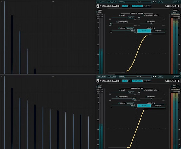 Newfangled Audio「Saturate」低域に埋もれがちな中高域の細部まで鮮明に再現する画期的サチュレーター!周波数帯域ごとに独立したサイン波処理で実現する、従来の"チューブ感"や"モコモコ感"を排除した高品質オーバードライブサウンド|DTMプラグインセール