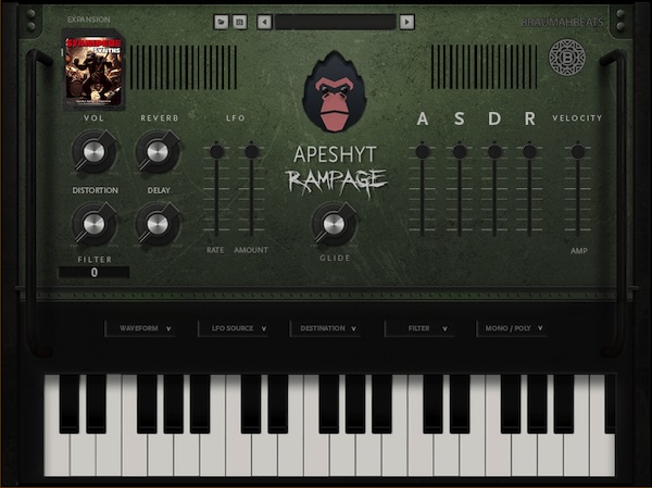 Apeshyt Plugins「Apeshyt RAMPAGE」ベースもメロディも“ヤバい音”に変える!“ただのエフェクト”では終わらない、音を破壊・変形させるマルチFX|DTMプラグインセール