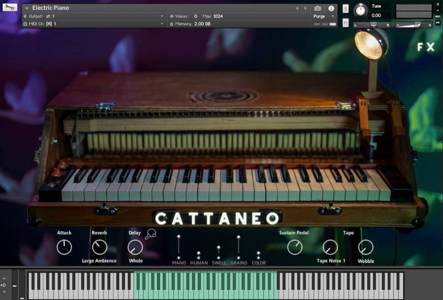 Have Audio「Cattaneo Pianos Bundle」リアルなペダルノイズ、温もりあるアップライト、幻想的なエレピ、そしてローファイなカセット音源まで!5レイヤー構成、リアルなノイズ、高品質エフェクトで人間の温度をそのまま音にした感情を奏でるためのピアノ音源|DTMプラグインセール
