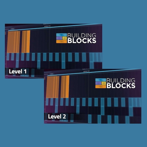 Audible Genius「Building Blocks 1 & 2 Bundle」作曲の知識ゼロから始めても、ドラム、ベース、コード、メロディまで網羅的に学べて、自分の耳と手で“完成された音楽”が作れるようになる!ゲーム感覚で身に付くDAW制作者向けオンライン講座|DTMプラグインセール