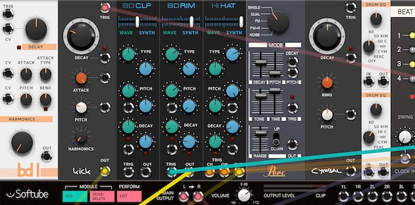 Softube「Heartbeat」予測不可能なビート制作を可能にする画期的システム!インスピレーションとインタラクションを重視した新世代ドラムシンセ|DTMプラグインセール