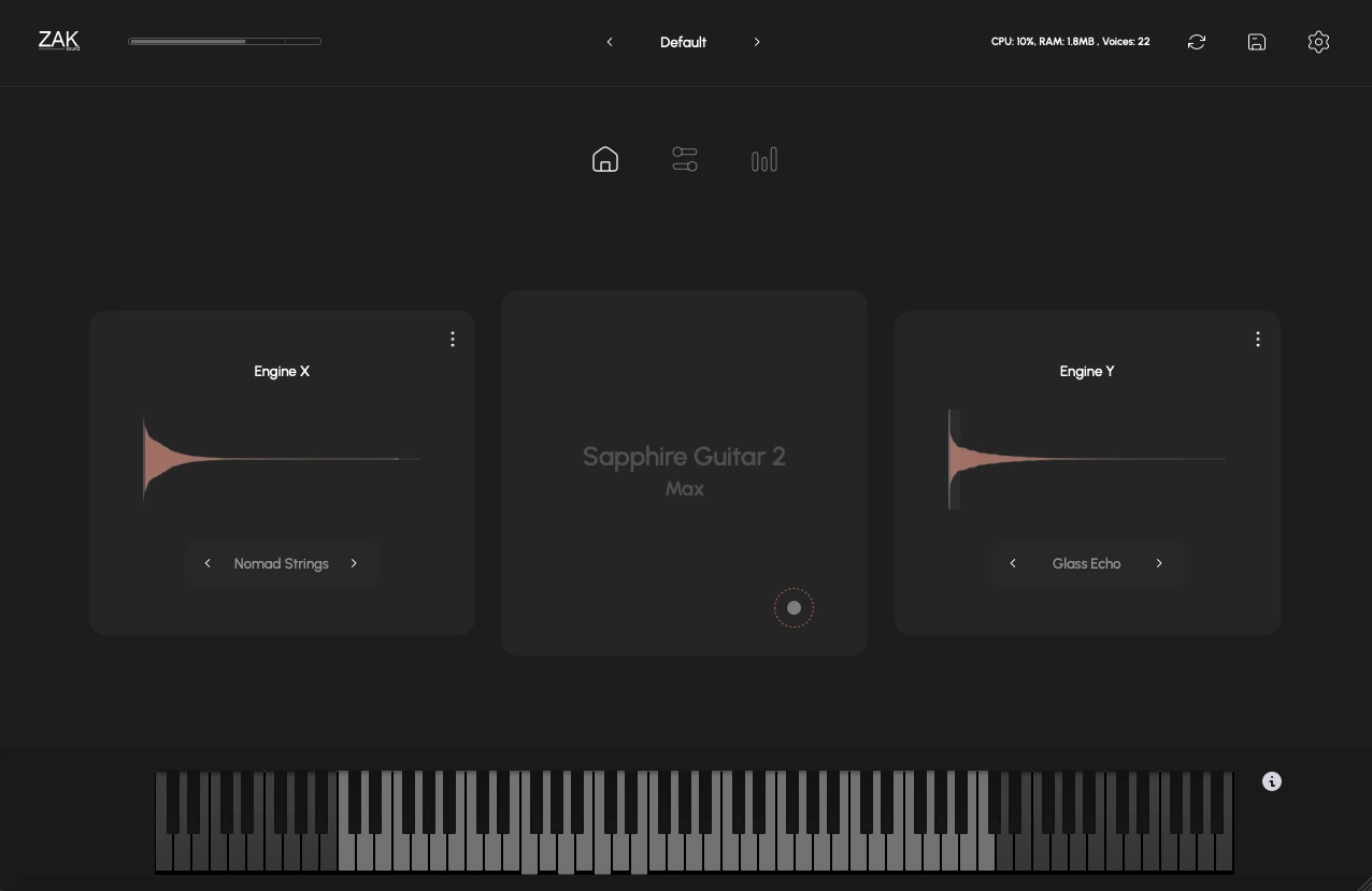 ZAK Sound「Sapphire Guitar 2 Essential」ギターサンプルから広がる空気感と奥行き!17のプリセットと豊富なエフェクトで多彩な表現を叶えるギター音源|DTMプラグインセール