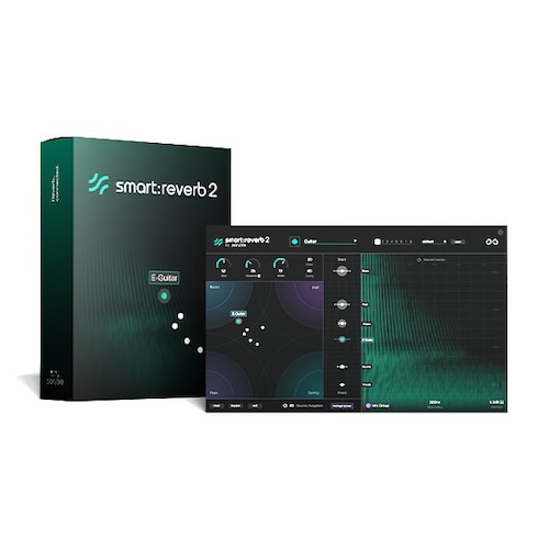 sonible「smart:reverb 2」進化した音源適応型リバーブ!AI分析でソース素材に最適化されたリバーブを自動生成し、複数トラック間でリアルタイム連携する次世代空間系プラグイン|DTMプラグインセール