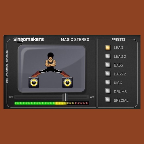 Singomakers「Magic Stereo」ミックスに立体感が足りないと感じたら試してほしい!位相を崩さず自然な広がりを作るステレオイメージャー|DTMプラグインセール