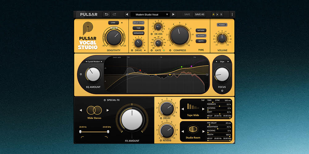 Pulsar Audio「Pulsar Vocal Studio」高級システム・小型スピーカー・モバイルモノラル再生まで一貫性保証!複数プラグイン・複雑ルーティング・煩雑な比較作業を一括解決するオールインワン・ボーカルミキシングプラグイン|DTMプラグインセール