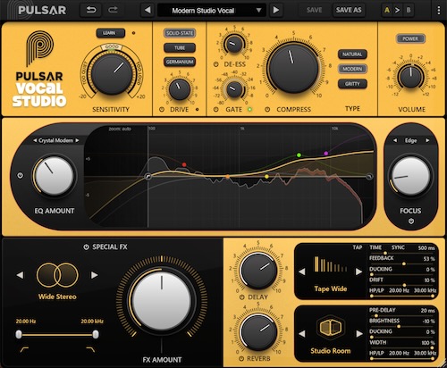 Pulsar Audio「Pulsar Vocal Studio」高級システム・小型スピーカー・モバイルモノラル再生まで一貫性保証!複数プラグイン・複雑ルーティング・煩雑な比較作業を一括解決するオールインワン・ボーカルミキシングプラグイン|DTMプラグインセール