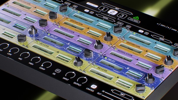 United Plugins「QuickVox」ヴァース・コーラス・イントロを瞬時に切り替えできるボーカリスト待望の究極ツール!3つの独立ラック×5エフェクトモジュールで瞬間切り替え可能なボーカル専用マルチエフェクト|DTMプラグインセール
