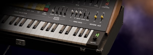 Softube「Model 77 Dual Layer Synth」80年代黄金期を彩った伝説的日本製シンセサイザー3機種を一つに集約!オリジナル・ファクトリー・プリセット完全収録し、直感的操作性を実現した万能シンセ|DTMプラグインセール
