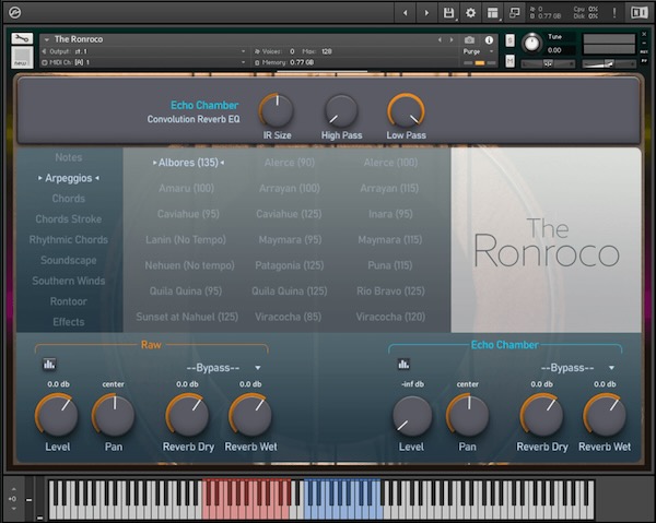 Guillermo Guareschi「The Ronroco」プロの映画音楽作曲家も愛用する南米伝統楽器ロンロコの音色をリアルに再現!南米アンデス地方の温もりと郷愁あふれるサウンドを自宅で再現できる本格民族楽器音源|DTMプラグインセール