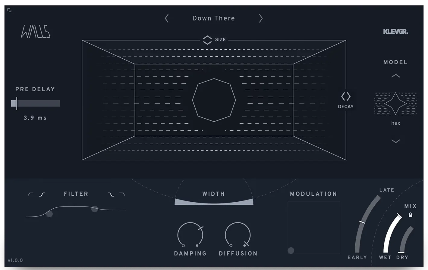 Klevgrand「Walls」音に居住空間を与える革新的アプローチ!装飾ではなく再定義を選ぶクリエイターのための、音を解体し伝統的リバーブの固定概念から解放されたユニーク&多様性溢れるアルゴリズミック・スペース・エフェクト|DTMプラグインセール