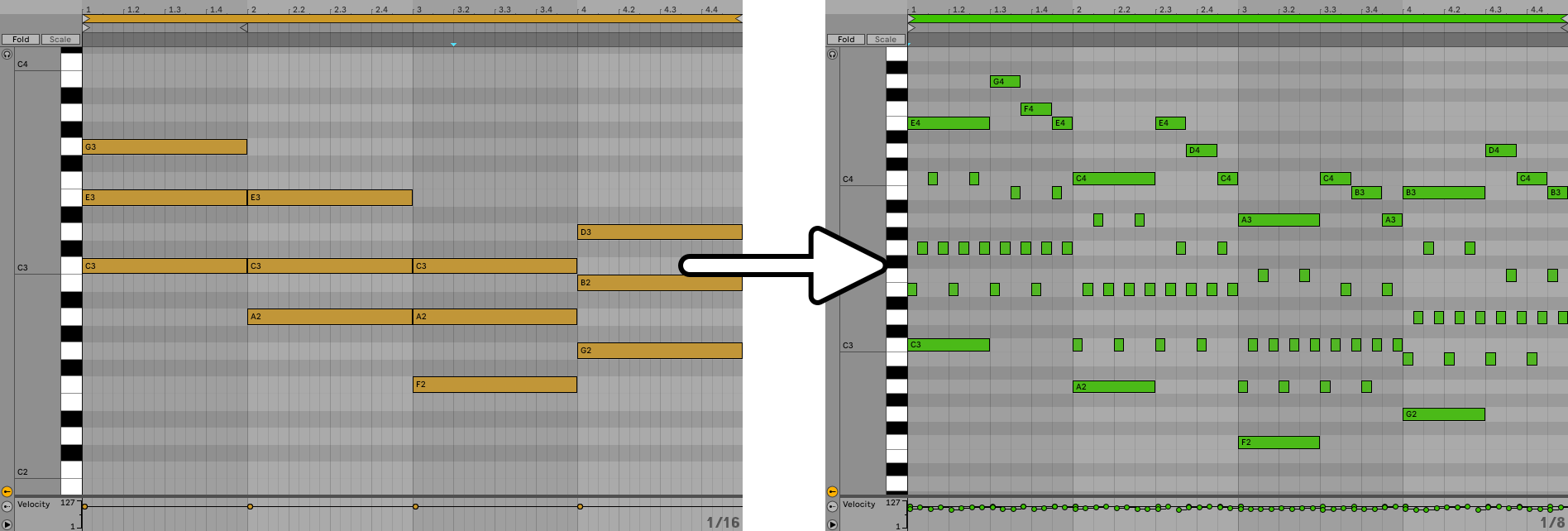 Venomode「Phrasebox 2」瞬間的なインスピレーションを形にする！DAW風ピアノロール搭載でMIDIコードから表現豊かなフレーズシーケンスを自在に構築する次世代フレーズアルペジエーター｜DTMプラグインセール