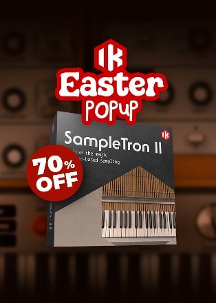 IK Multimedia「SampleTron II」60年代・70年代の伝説的テープサンプラーサウンドが現代に蘇る!Mellotron®サウンドからオリジナルサンプルまで、プロ仕様のエフェクトと簡単操作で理想の音作りを実現する万能音源|DTMプラグインセール