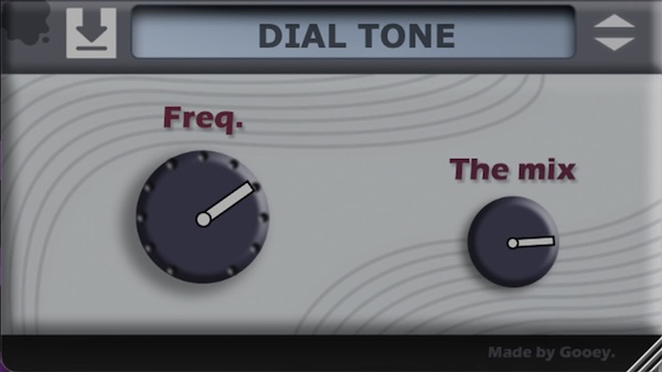 Gooey「The Freq」簡単操作・滑らかな音質・独特の揺らぎ！たった2つのコントロールで音楽に自然な揺らぎや異次元的な変化を加えられる周波数シフター｜DTMプラグインセール
