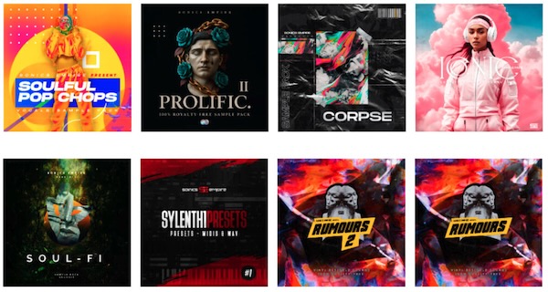 Sonics Empire「Heatwave Season Bundle」Trap・R&B・Lo-Fi・Soul・Pop・Drillまで対応!メロディ・ドラム・ボーカル・コンストラクションキット・Sylenth1プリセットまで、プロも納得する20種類の即戦力サウンドパック|DTMプラグインセール
