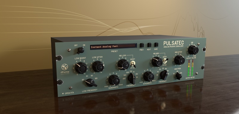 D16 Group「Pulsatec」クラシック・パッシブEQの音楽的温かみと深度を現代に蘇らせる!ヴィンテージ・アナログスタイル着色でミックスにリッチなキャラクターを注入する次世代イコライザー|DTMプラグインセール