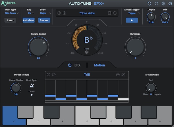 Antares「Auto-Tune EFX+ 10」ボーカルプロダクションの革命！伝説のピッチ補正エフェクトが進化、7つの新エフェクト（Breath、Reverb、Echo、Chorus、Compress、Lowpass、EQ）と4つの並び替え可能モジュラースロットを搭載した最もクリエイティブな最強ボーカルツール｜DTMプラグインセール