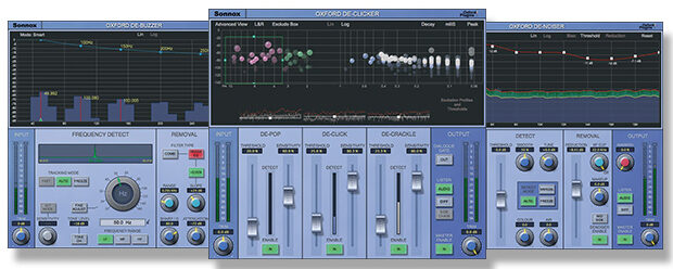 Sonnox「Restore Plugin Bundle」音のプロが選ぶ“使える”ノイズ除去ツール3本セット！でポップ音・クリック音・ハム音・背景ノイズを的確に取り除き、作品の完成度を格段に上げるプラグインバンドル｜DTMプラグインセール