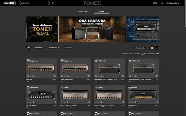 IK Multimedia「TONEX」AIの力で自分だけの理想のギター・ベースサウンドを簡単に手に入れる！アンプ・キャビネット・ペダルのサウンドを忠実に再現・管理・共有できる革命的モデリングツール｜DTMプラグインセール