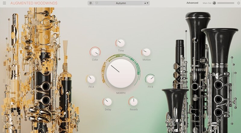 Arturia「Augmented WOODWINDS」リアルな木管楽器サウンドと最先端のシンセサイザー技術を自由に融合できる!映画音楽、ポップス、エレクトロニック、サウンドデザインまで幅広く活躍する革新的ハイブリッド音源|DTMプラグインセール