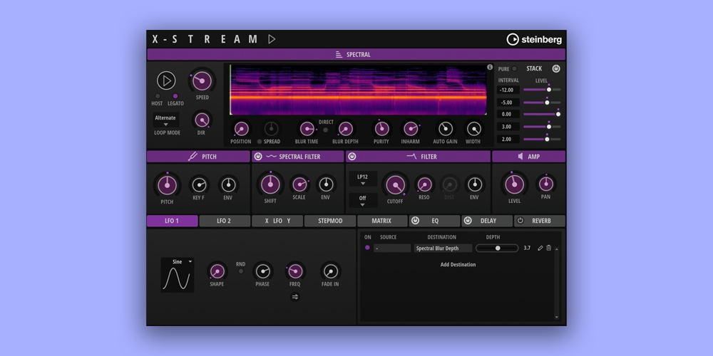 Steinberg「X-Stream」サンプル音源がここまで変わる時代へ!無料で手に入る本格派スペクトラルシンセで、あなたのサウンドが幻想的・空間的・唯一無二に生まれ変わる|DTMプラグインセール
