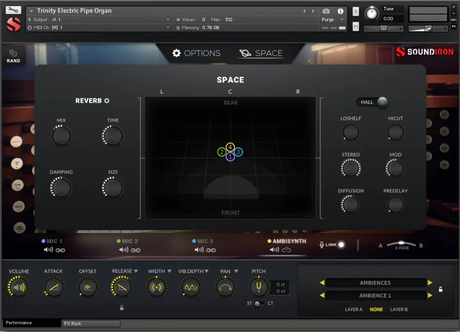 Soundiron「Trinity Electric Pipe Organ」パイプオルガンからモダンエレクトリックサウンドまで!礼拝堂の素晴らしいアコースティックが生み出す圧倒的存在感とトーナル豊かさで、あらゆるトラックに対応する太くモダンなエレクトリックサウンドの新境地を開拓|DTMプラグインセール