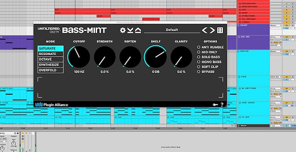 Plugin Alliance「Unfiltered Audio Bass-Mint」微細な低域補強から過激な周波数再構築まで対応!キックとベースの関係性を完璧に調整する、5モード搭載の次世代低域処理プラグイン|DTMプラグインセール