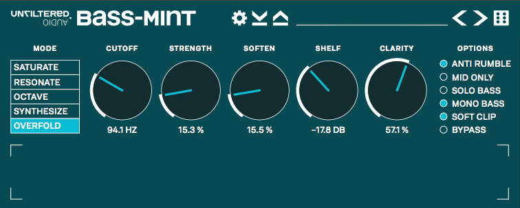 Plugin Alliance「Unfiltered Audio Bass-Mint」微細な低域補強から過激な周波数再構築まで対応!キックとベースの関係性を完璧に調整する、5モード搭載の次世代低域処理プラグイン|DTMプラグインセール
