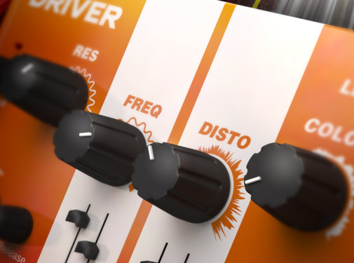 Native Instruments「Driver」高品質フィルター×凶悪ディストーション、エンベロープフォロワー搭載!スムースフィルタリングからソニック・フューリーまで、2つのモジュレーション源で劇的な音響変化を実現する革新的ディストーションフィルター|DTMプラグインセール