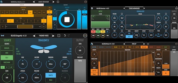 BLEASS「BLEASS Innovation Bundle」グラニュラーからトレモロ、テープストップまで完全網羅!モジュレーション、空間処理、スロー再生…音に生命を吹き込む4つのクリエイティブ系FXプラグイン|DTMプラグインセール