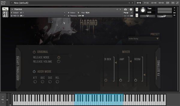 EVA Instruments「Harmo」アンビエント系作曲家や音楽制作者におすすめ!繊細なハーモニクスと重ねられるピアノ・ミュート・ベルレイヤー、EQ・リバーブ・コンプレッサーで構築する、創造性を引き出すギター音源|DTMプラグインセール