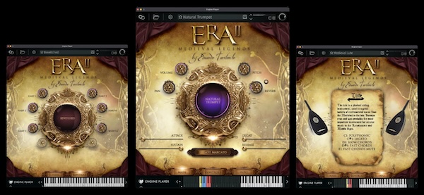 Engine Audio「ERA II Medieval Legends」中世・ルネサンス・幻想世界を“音”で構築する70種類以上の民族楽器を完全収録!ファンタジー、歴史モノ、民族系音楽を自在に彩る、古楽器音源の決定版|DTMプラグインセール