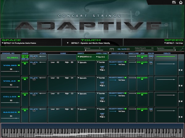 Kirk Hunter Studios「Concert Strings Adaptive」美しいレガートと圧倒的な操作性でリアルな弦楽を演出!圧倒的な柔軟性と表現力を備えたストリングス音源|DTMプラグインセール