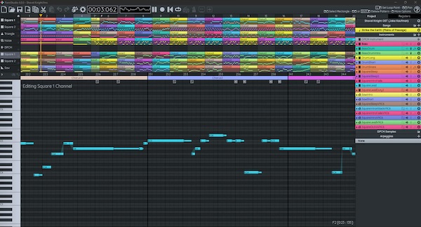 FamiStudio「FamiStudio」チップチューン初心者でも簡単にファミコン音楽が作れる、クロスプラットフォーム対応の優秀すぎる音楽制作ツール|DTMプラグインセール