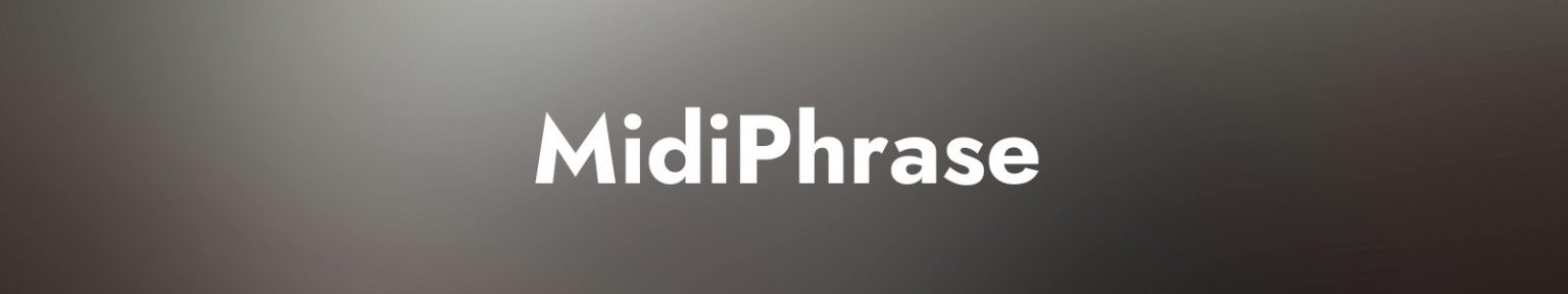 Niu Plus Plus「MidiPhrase」ゼロからの作曲に自信がなくても大丈夫！1000以上の即戦力フレーズ×高度なMIDI編集で、コード、リズム、ハーモニーまで直感操作で完成するMIDIプラグイン｜DTMプラグインセール
