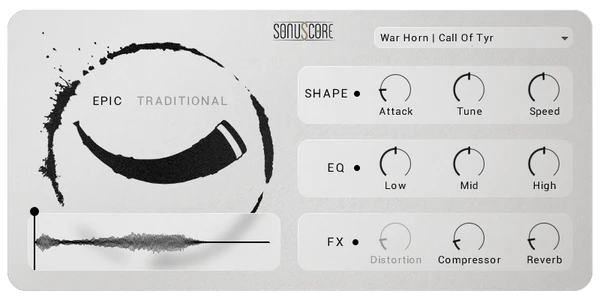 Sonuscore「Warhorns」中世スカンジナビアの空気をそのまま閉じ込めた、3つの伝統ホーンと高精度エフェクトで現代音楽に融合させる圧巻のホーン音源|DTMプラグインセール