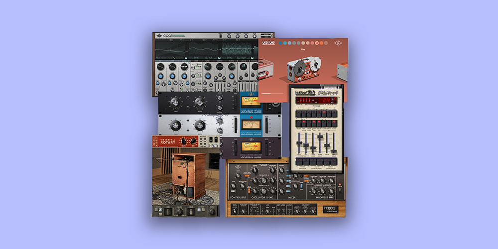 Universal Audio「UAD Electronic Music Bundle MK 3」制作・録音・ミックスまで、すべての工程を高品位に完結！シンセ・エフェクト・空間系が完璧に揃う万能バンドル｜DTMプラグインセール