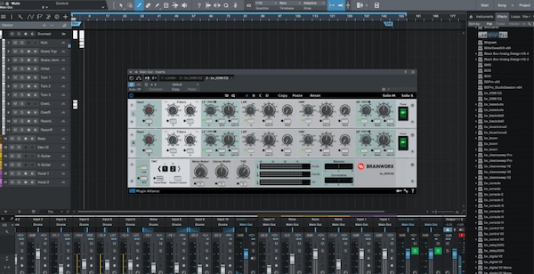 Brainworx「bx_2098 EQ」ミキシング・マスタリング・セッションで威力を発揮する伝説的ブリティッシュEQ!Mid/Side情報の完全独立操作によるワイド感とパンチの創出、制御された歪みを生み出すTHDパラメーターで従来ハードウェアでしか不可能だった結果を再現するイコライザー|DTMプラグインセール